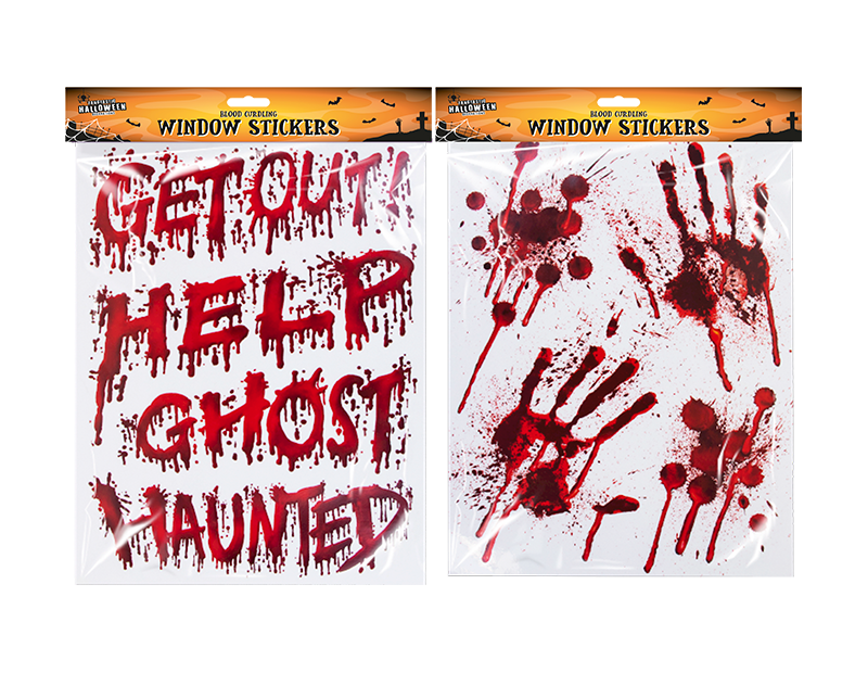 Blood Window Stickers