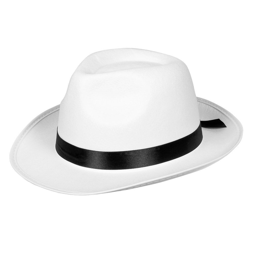 White Mafia Hat