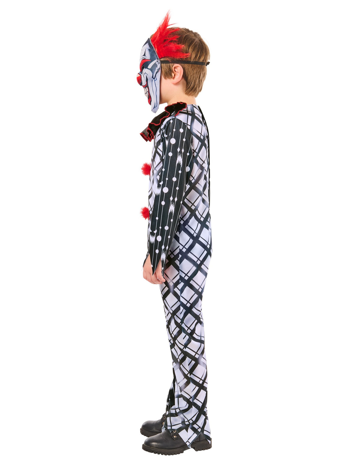 Monochrome Sinister Clown Suit