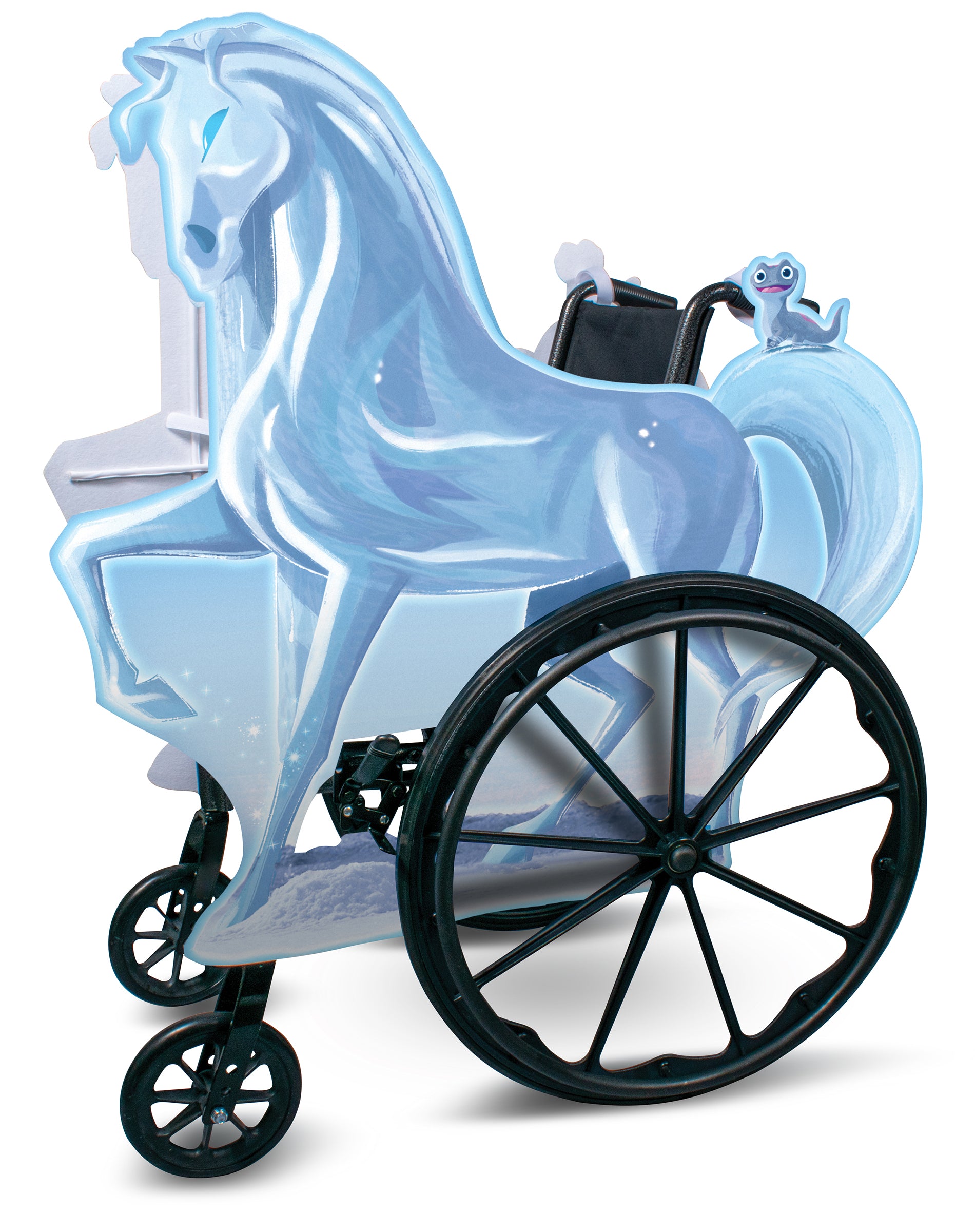 Frozen Ice Nokk Adaptive Wheelchair Cover