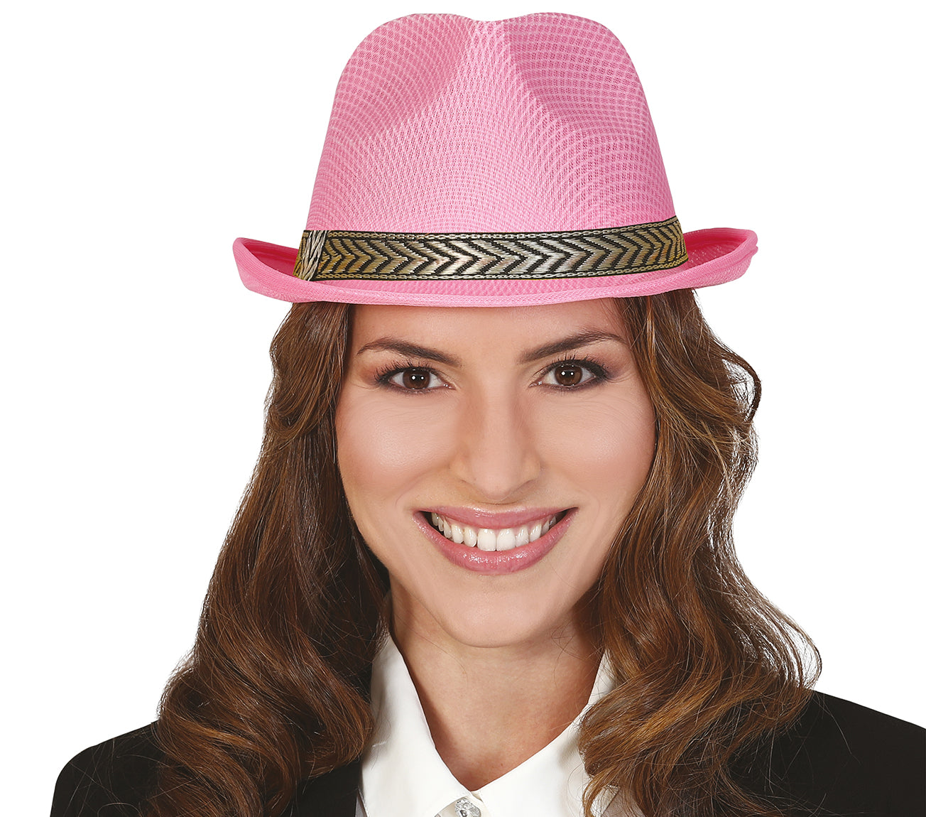 Pink Gangster Hat