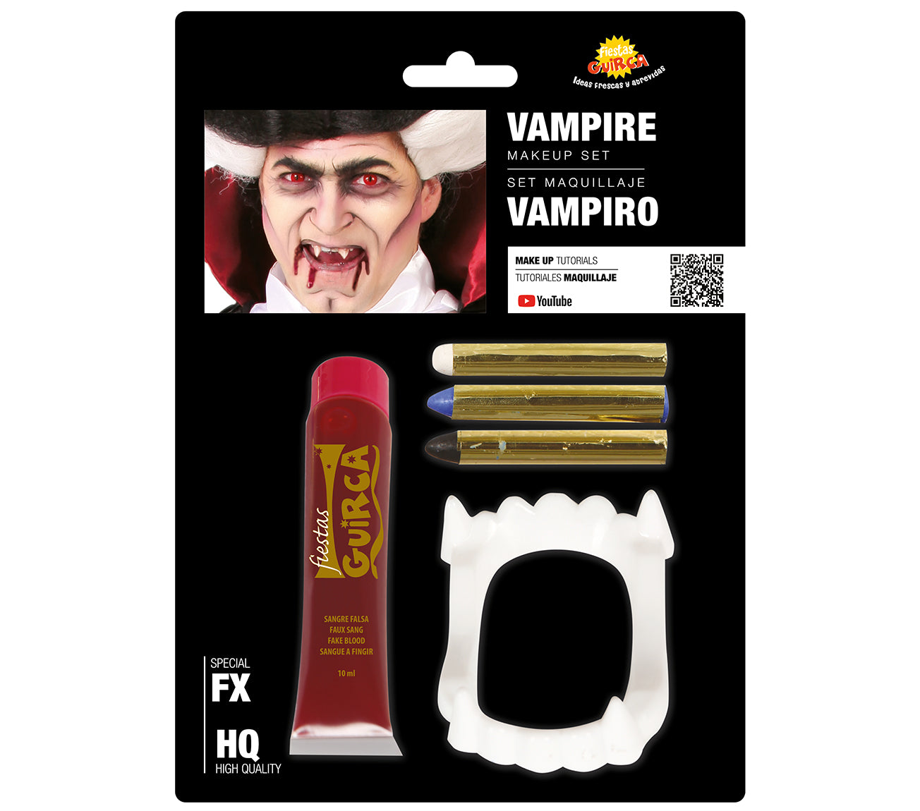 Vampire Make Up And Blood