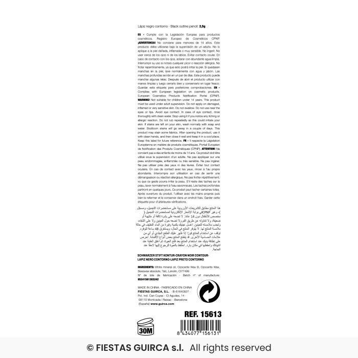 Black Outline Pencil