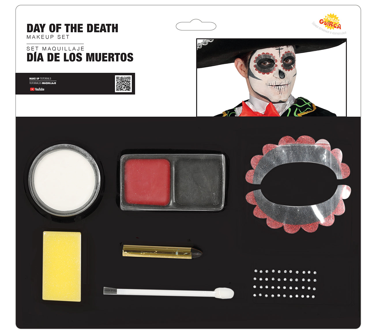 Day Of The Dead Eye Makeup Set