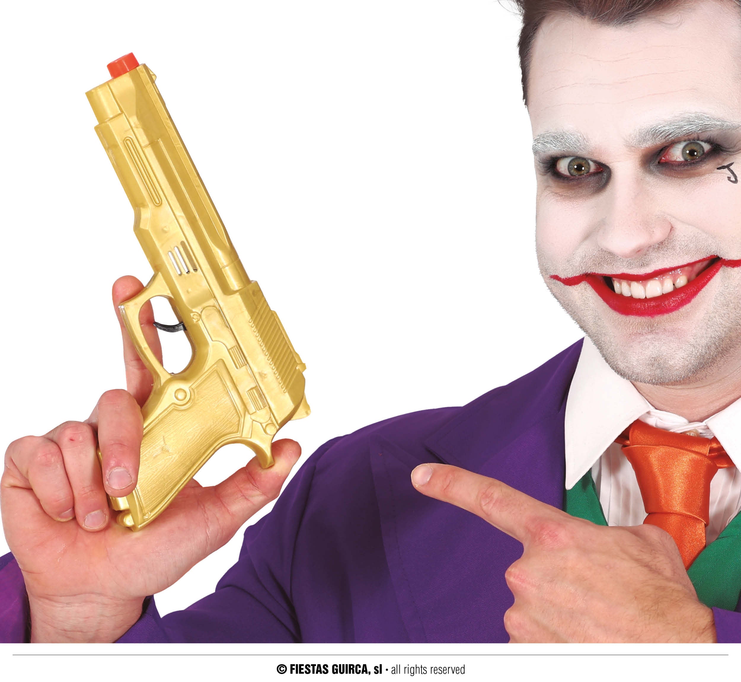 Joker Inflatable Gun Costume Joker Inflatable Gun Costume