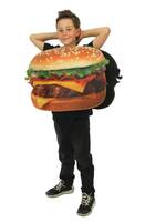 Burger costume boys