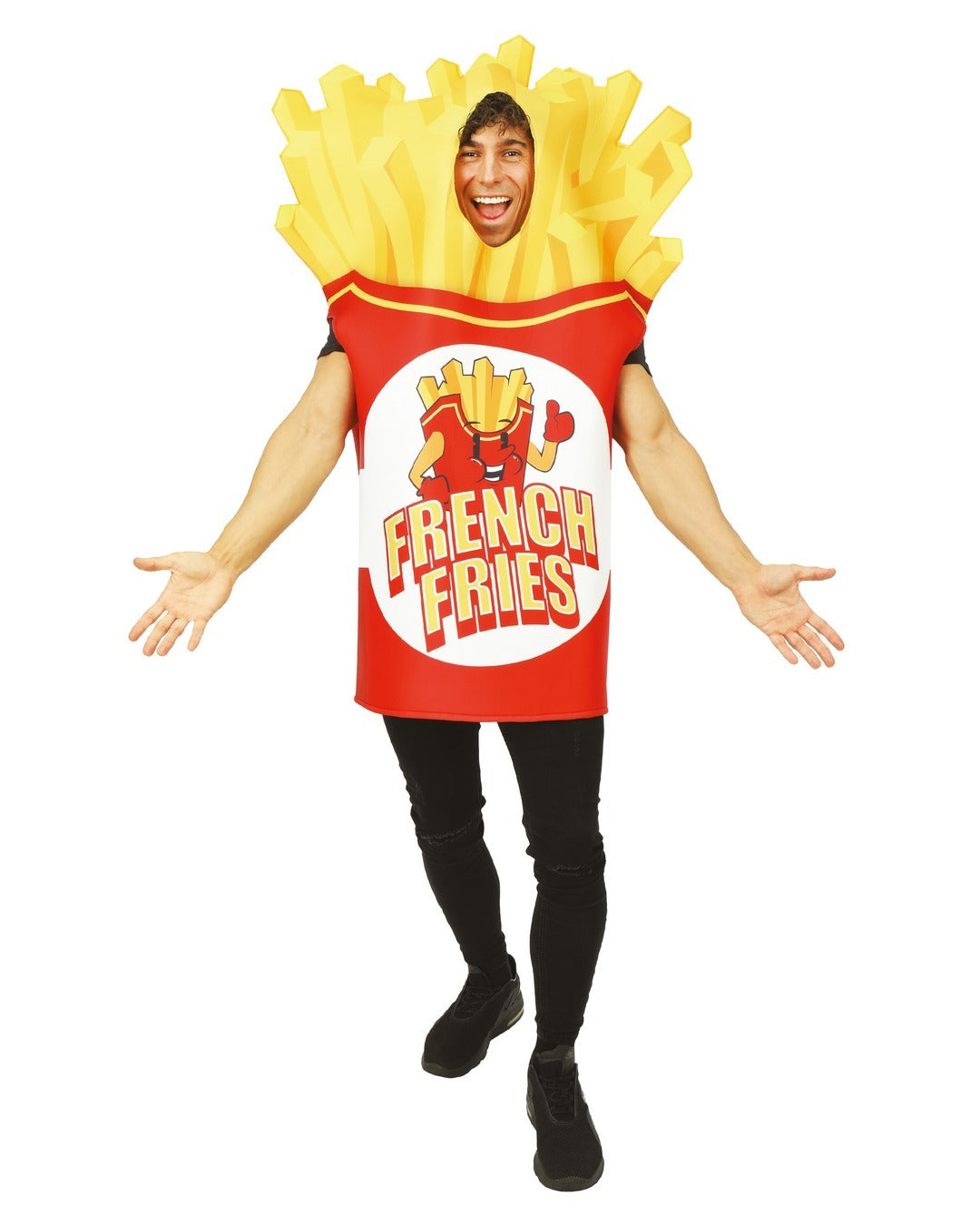 French Fries Costume - One Size - Adult