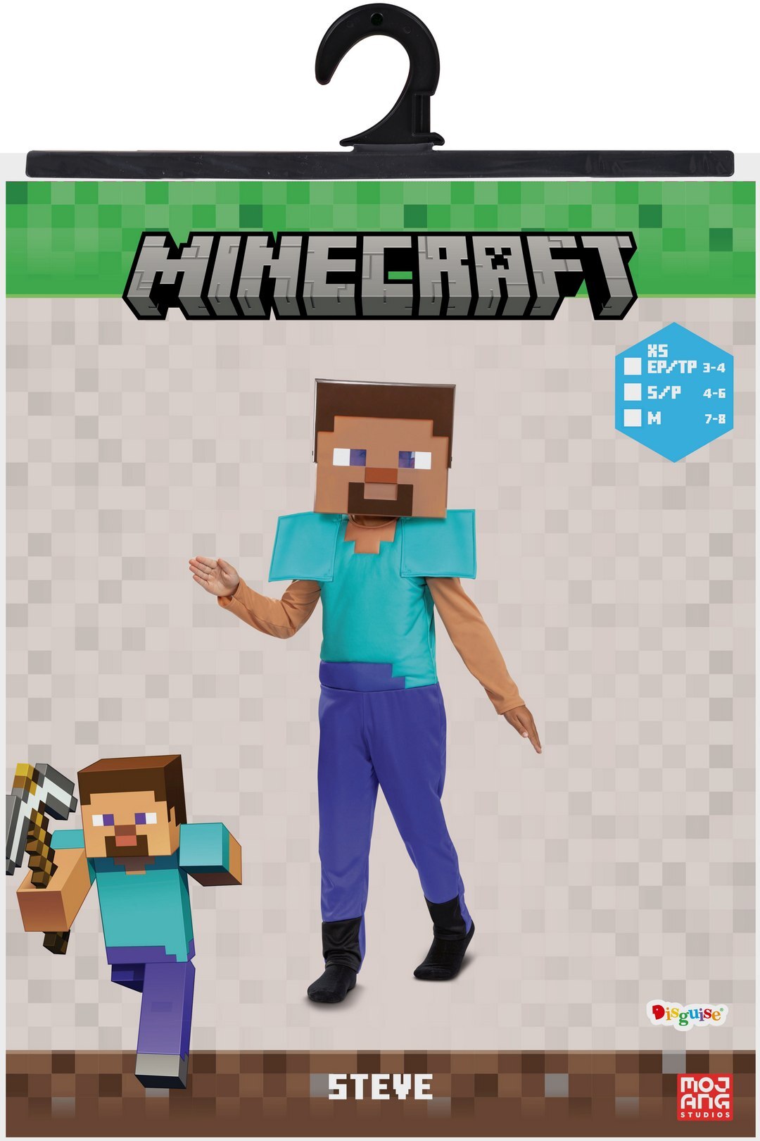Minecraft™ - Steve Fancy Dress costume Boys