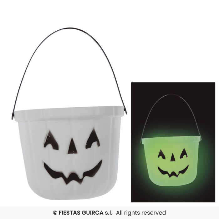 Glow In The Dark Pumpkin Bucket