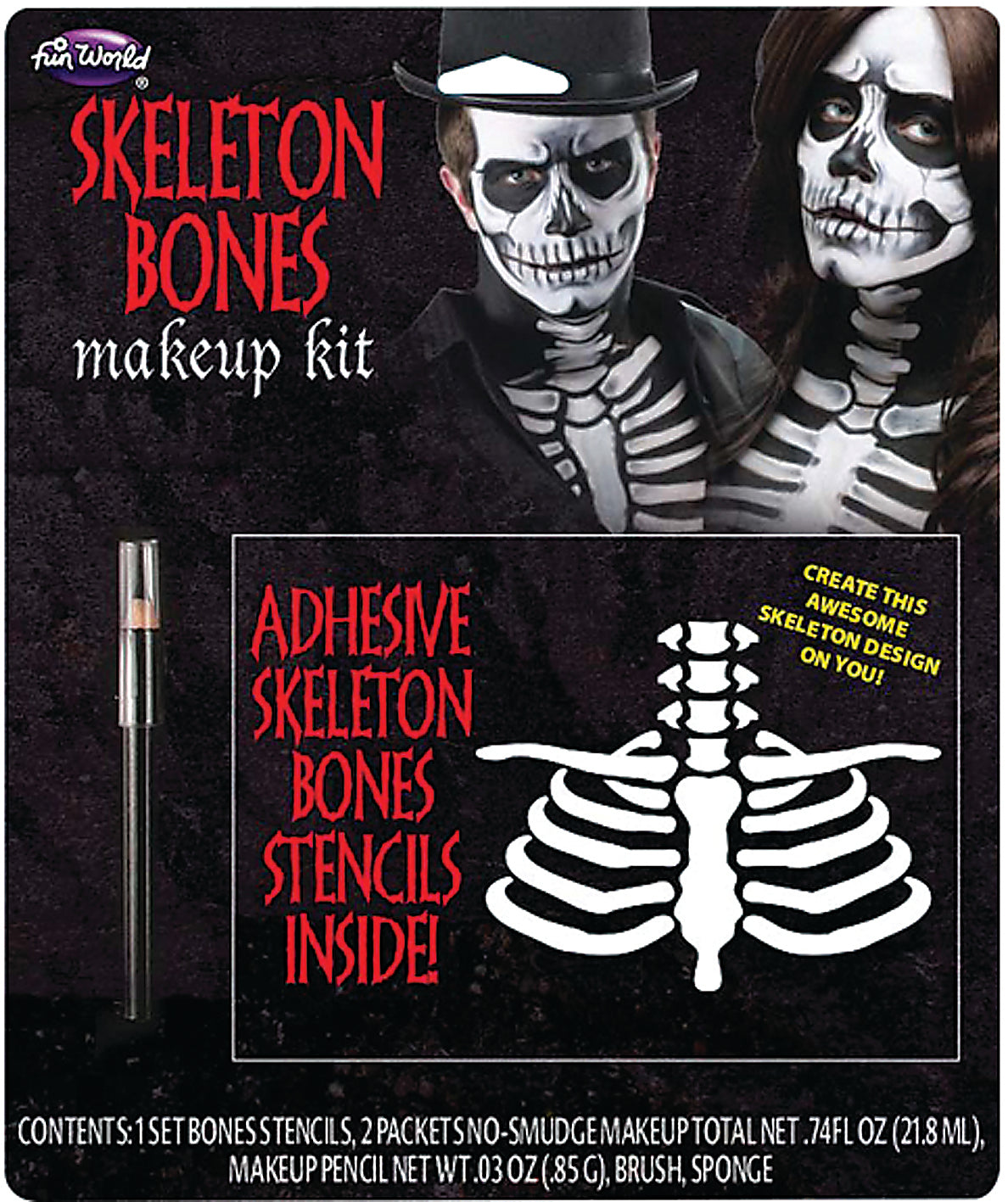 Skeleton Make-up Kit