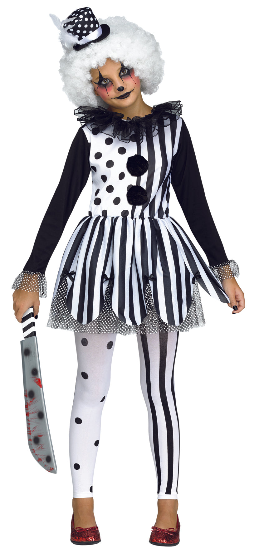 Killer Clown Child Costume (L)
