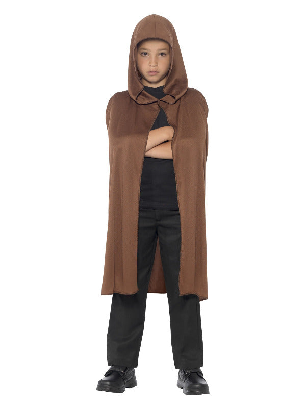 Brown Hooded Cape