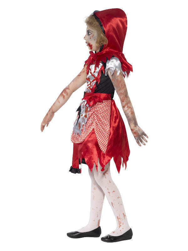 Zombie Miss Hood Costume Red