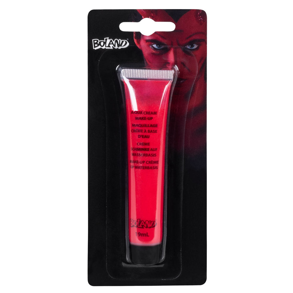 Aqua Cream Make-Up Tube Red
