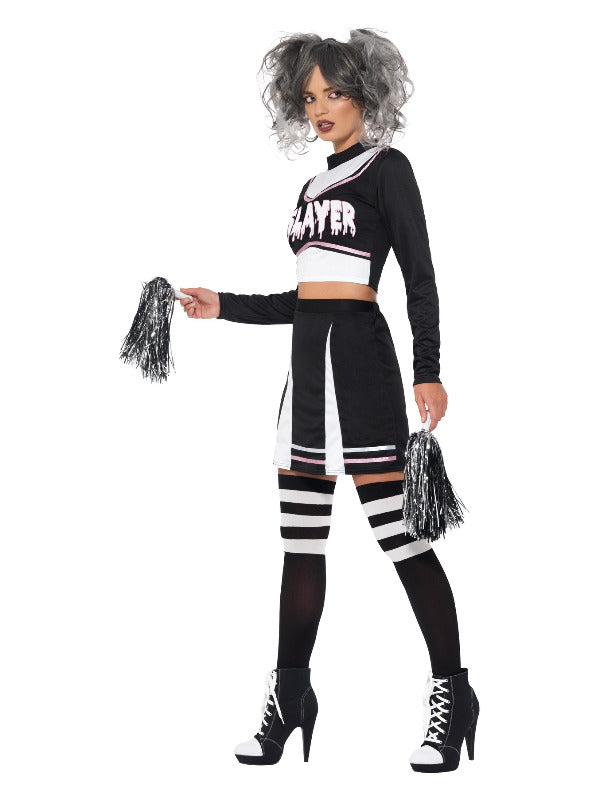 Fever Gothic Cheerleader Costume Black