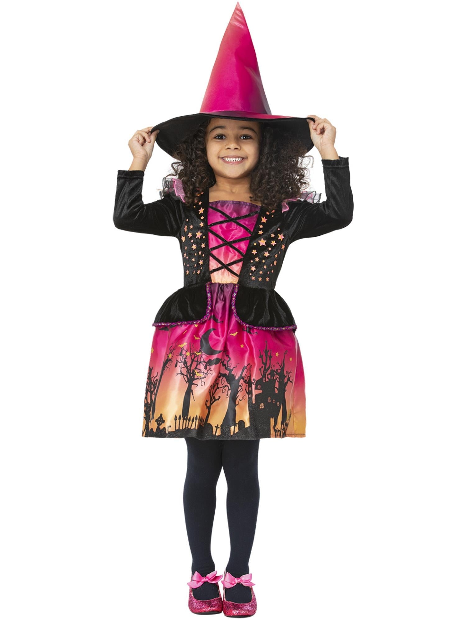 Sunset Witch Costume Girls