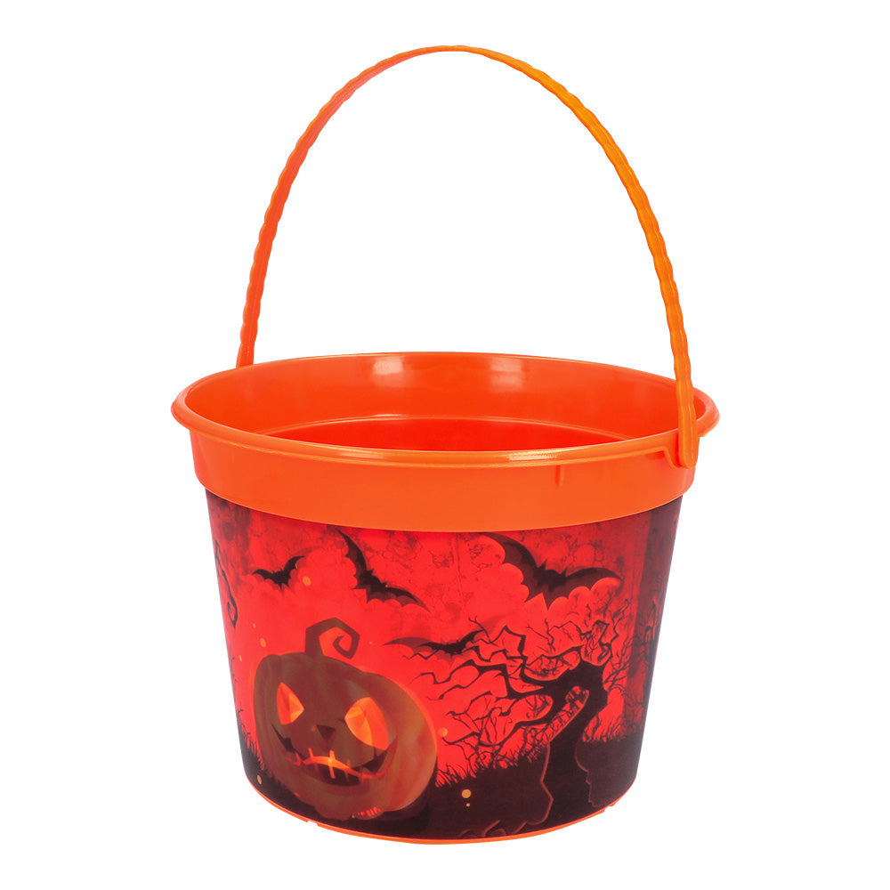 Halloween bucket holographic