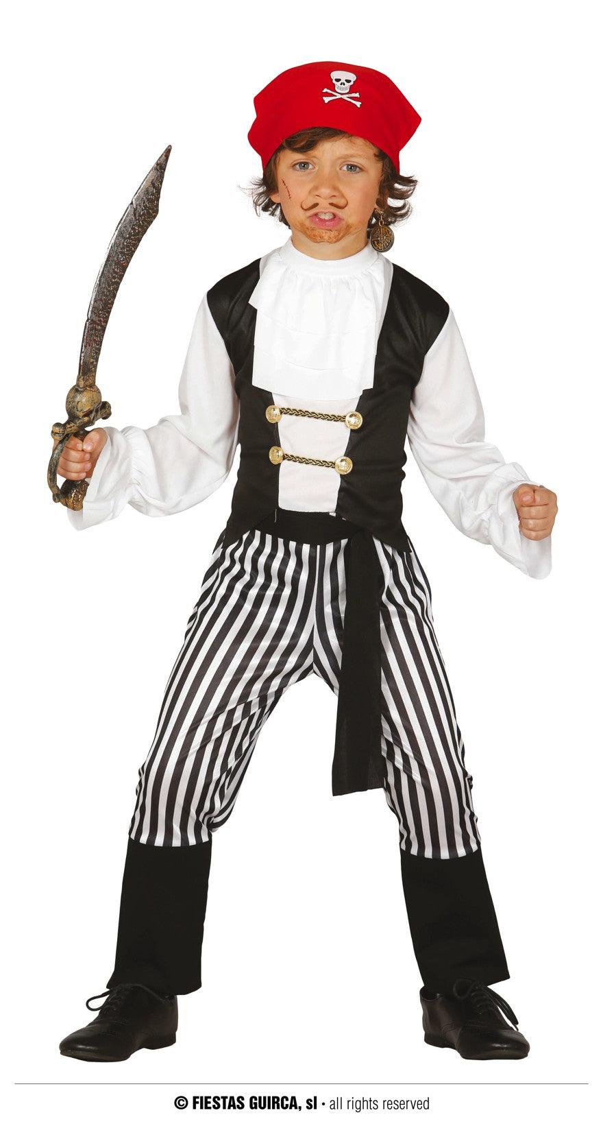 Child Striped Pirate