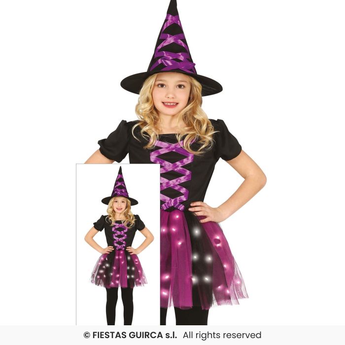 LED Light up Witch Costume