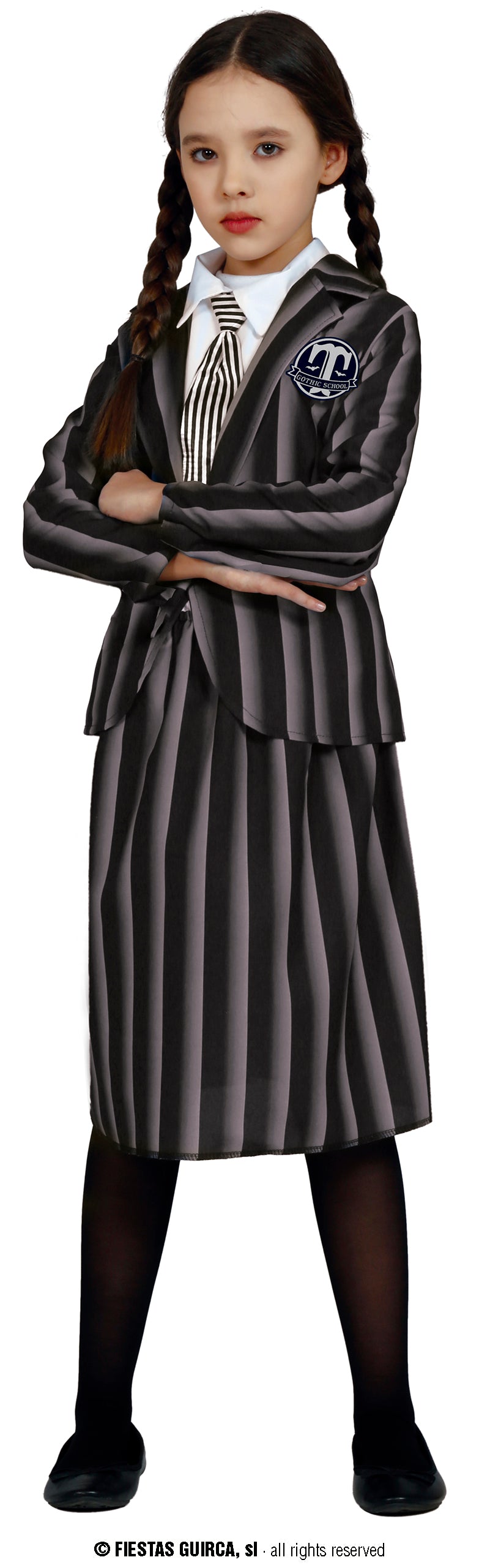 Wednesday Gothic Student Girls