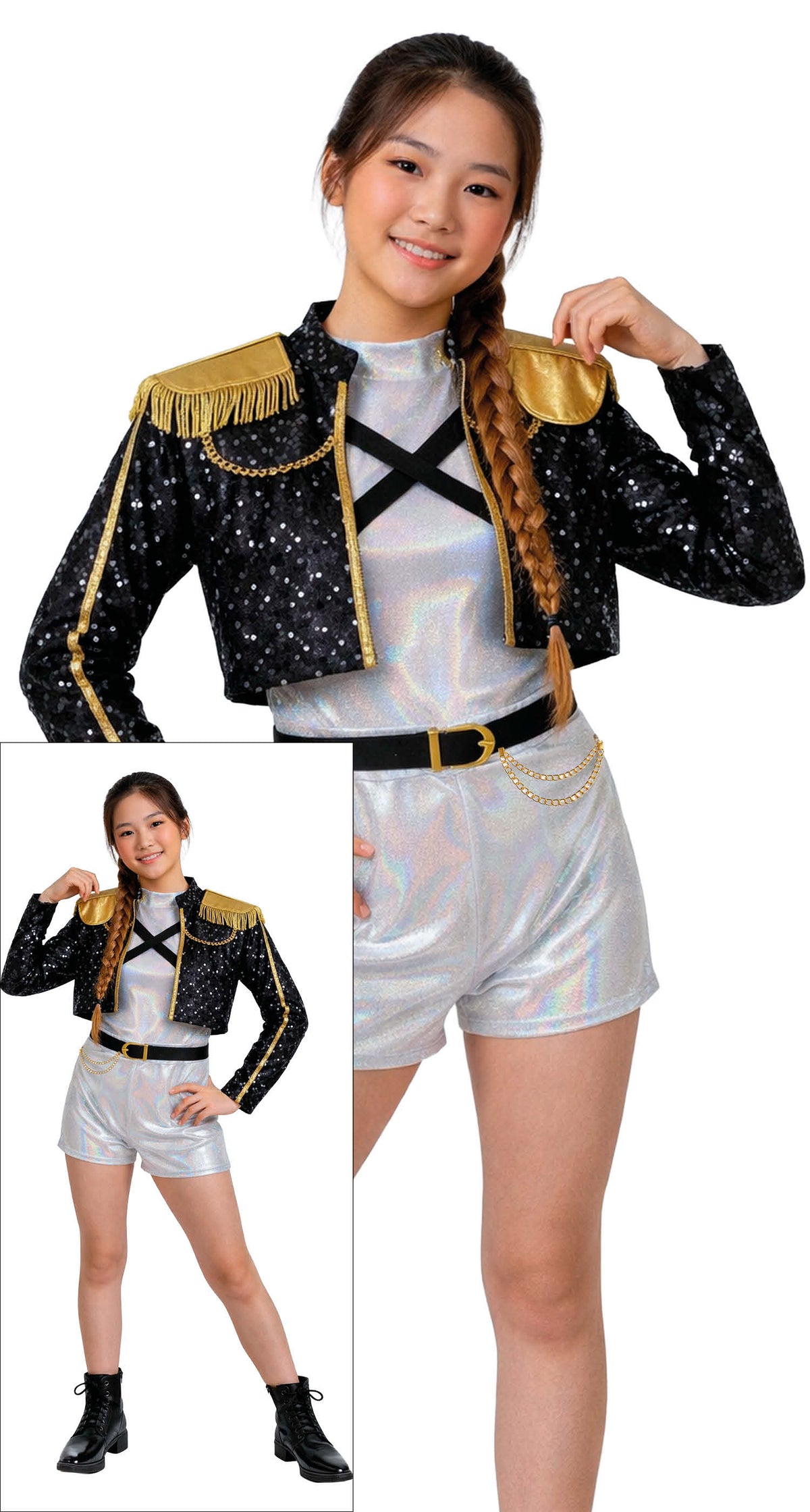 Pop Star Silver Leader Girls