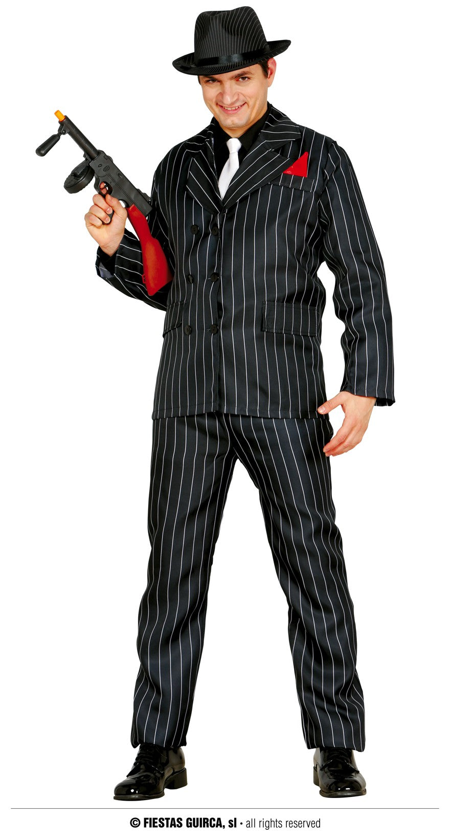 Pinstripe Gangster - Mens Costume
