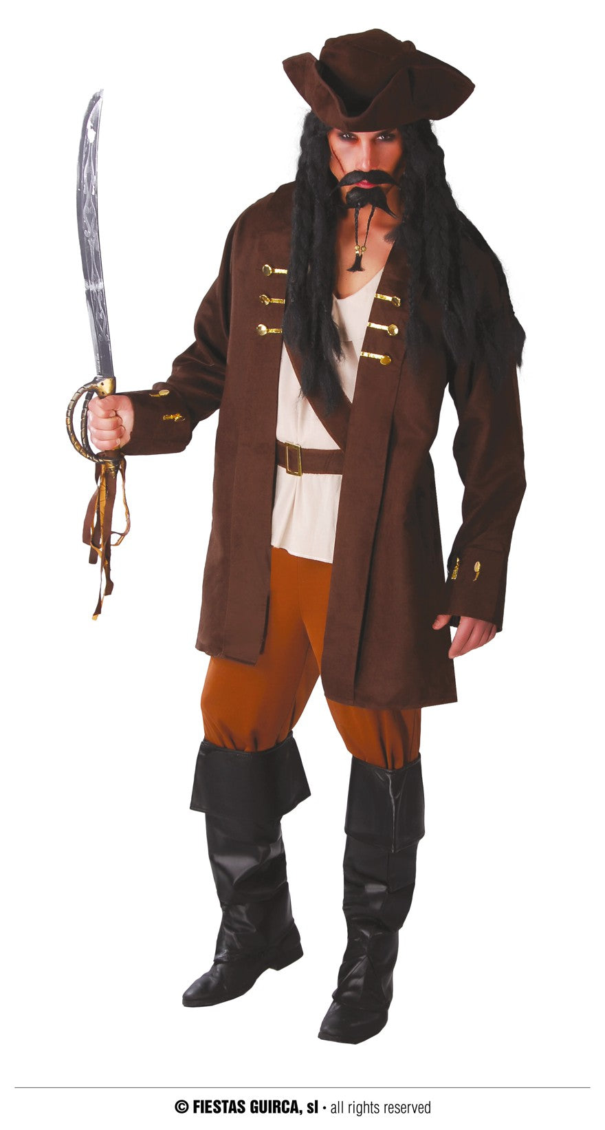 Pirate Captain - Mens Costume