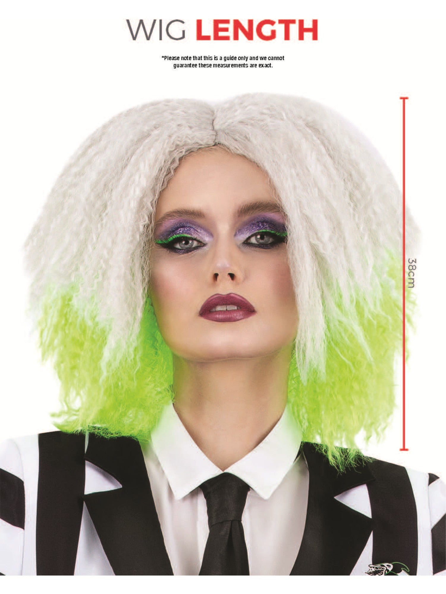 Female Beetlejuice Wig