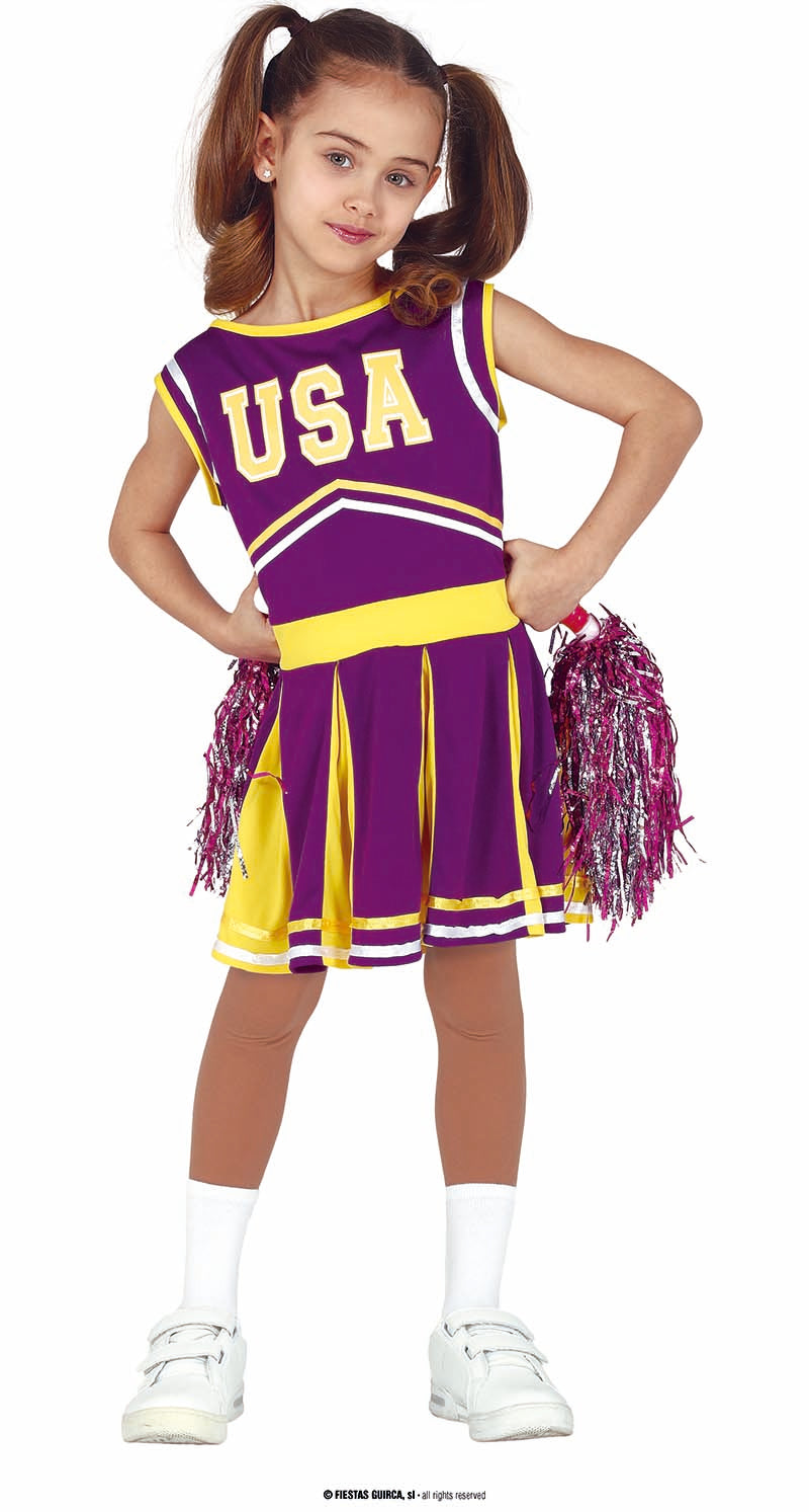 Purple Cheerleader