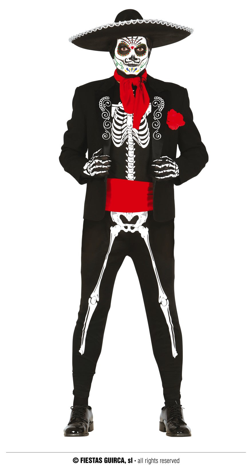 Mexican Skeleton - Mens Costume