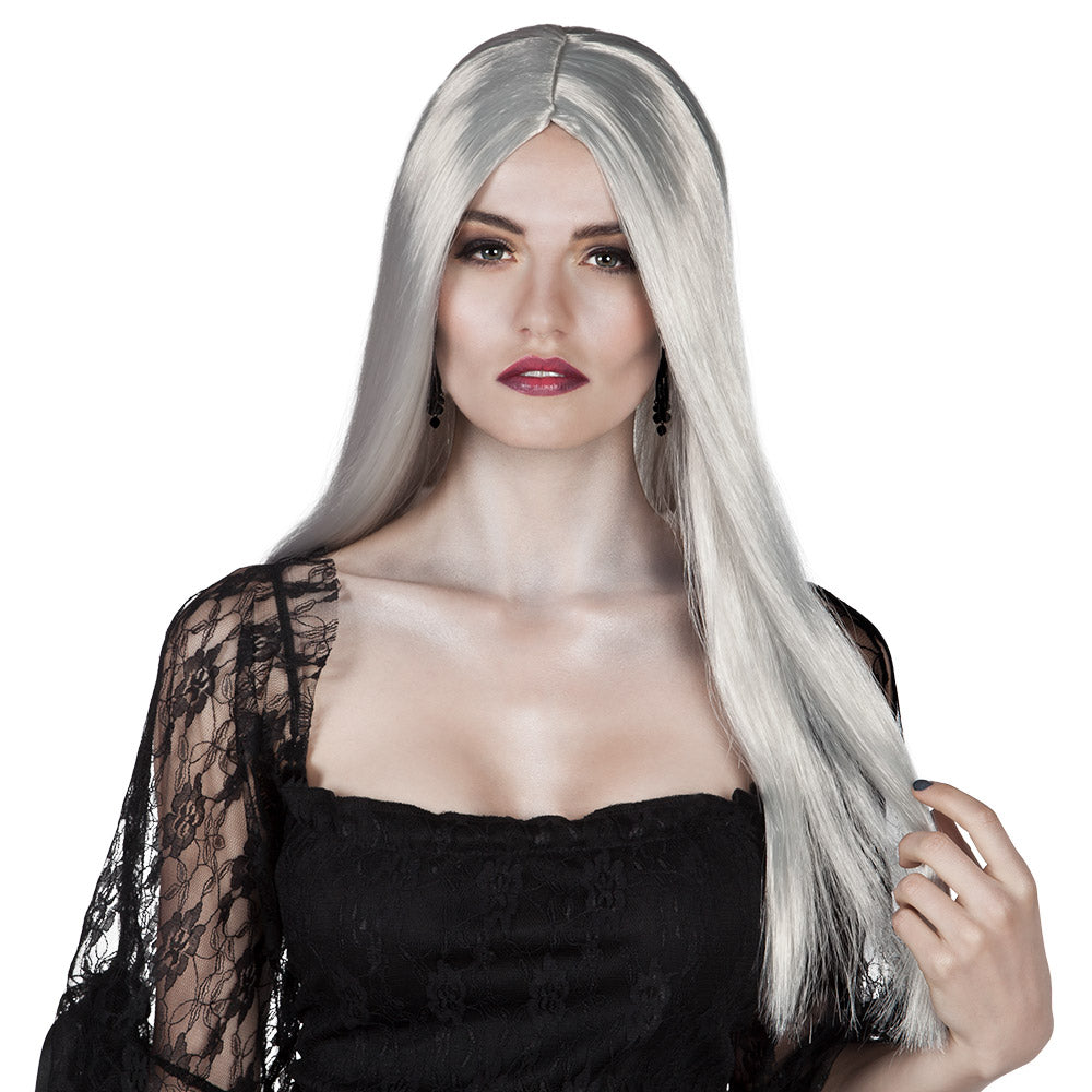 Grey Witch Wig