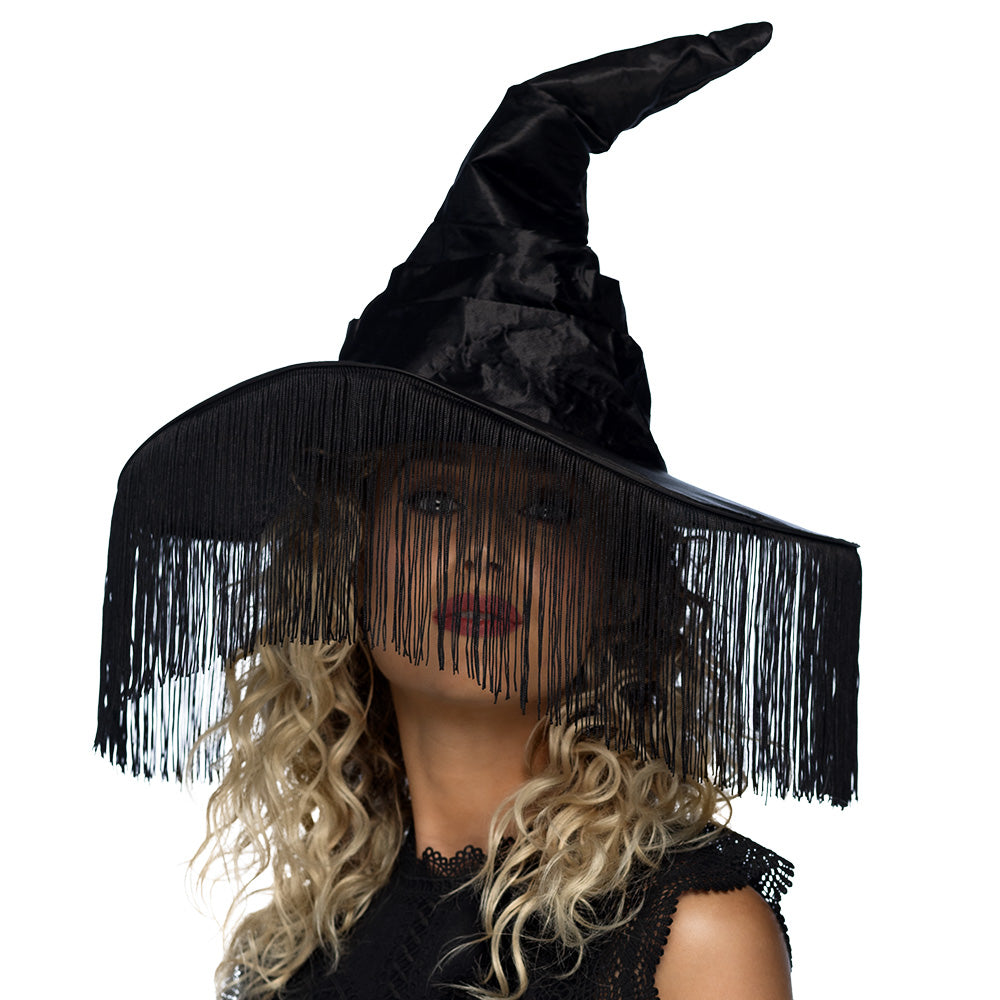 Wicca Fringed Witch Hat
