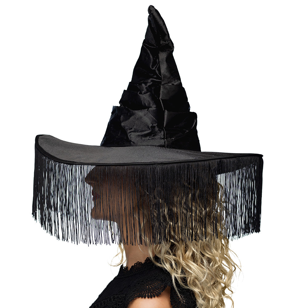 Wicca Fringed Witch Hat