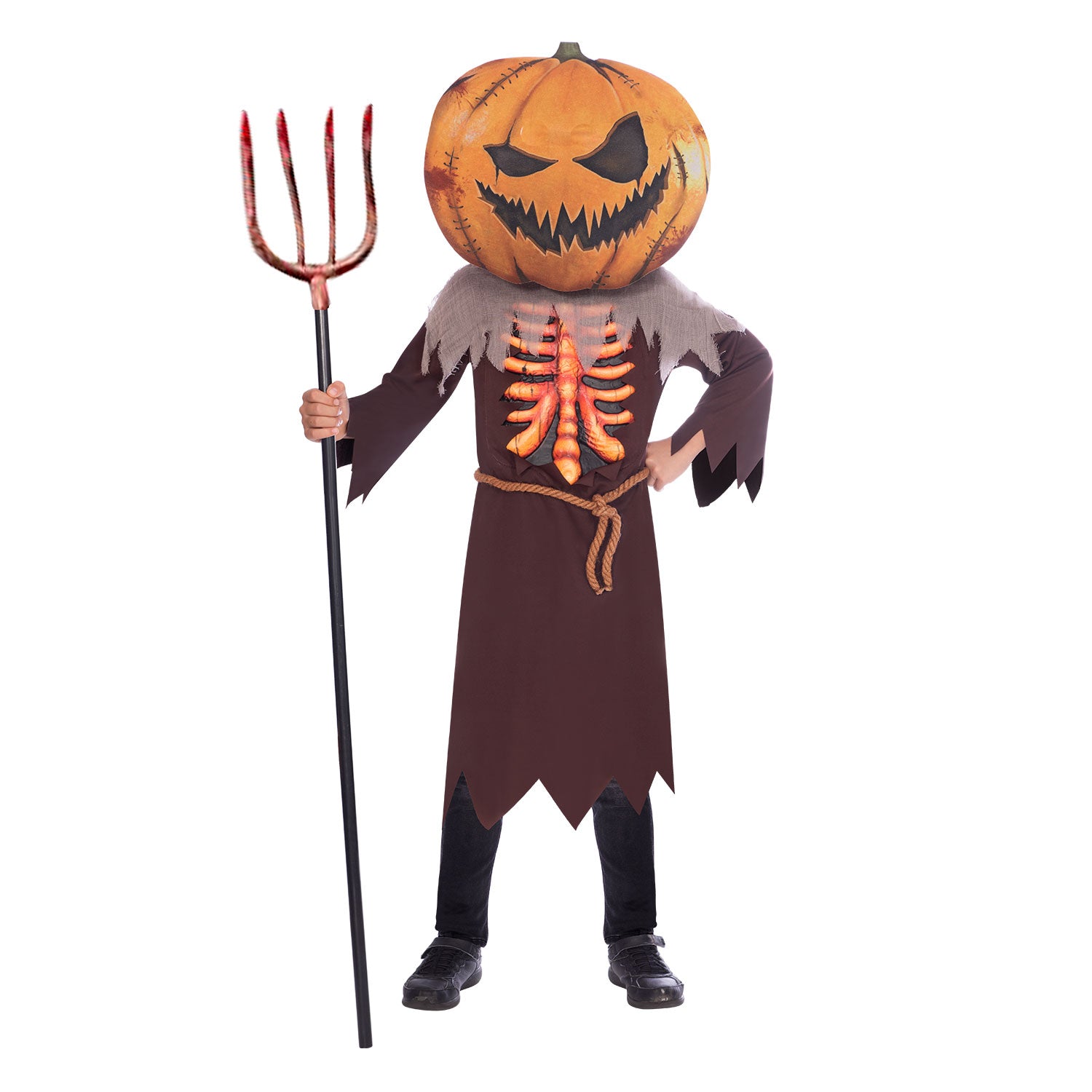 Scary Pumpkin Big Head