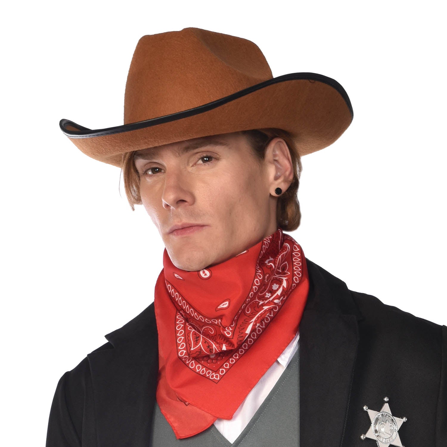 Classic Cowboy Bandana Red