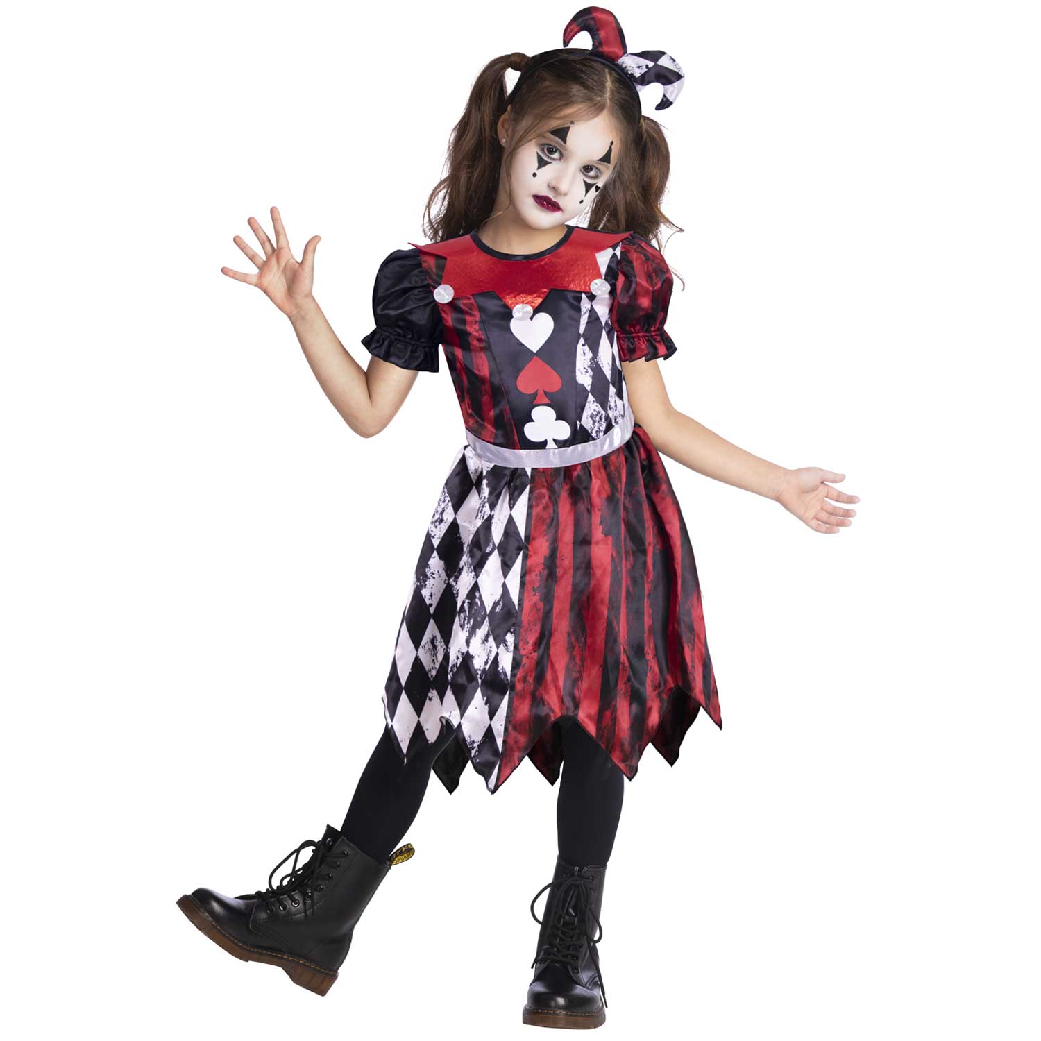 open lace back dress Jester Girl Red