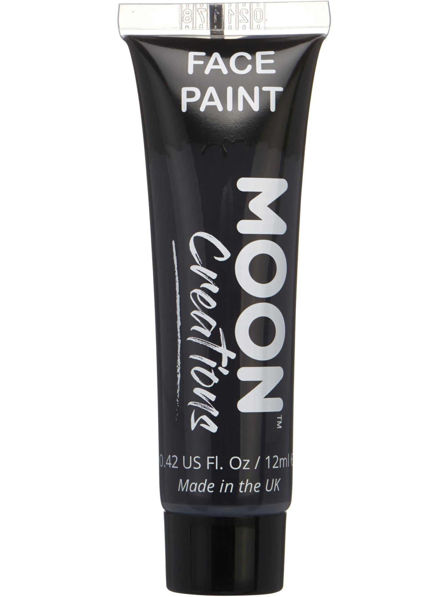 Moon Creations Face & Body Paint, Black