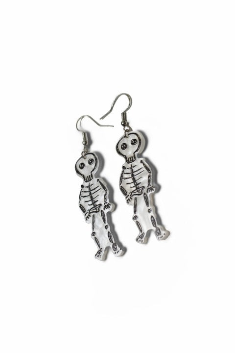 Dancing Skeleton Earrings