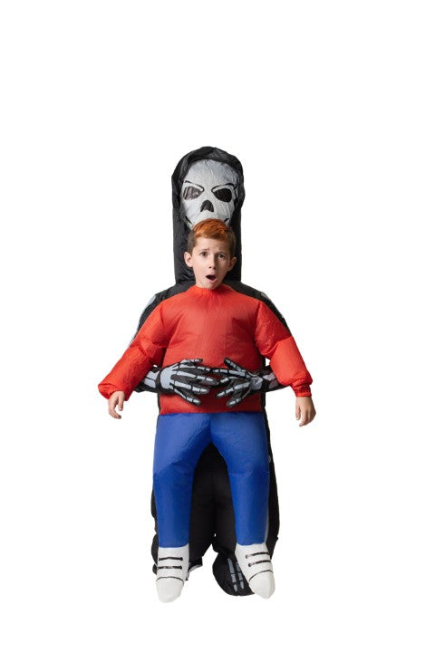 Kids Skeleton Pick Me Up Inflatable