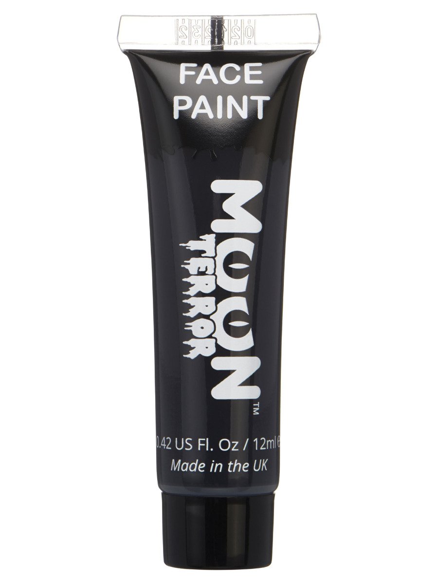 Moon Terror Halloween Face & Body Paint, Black