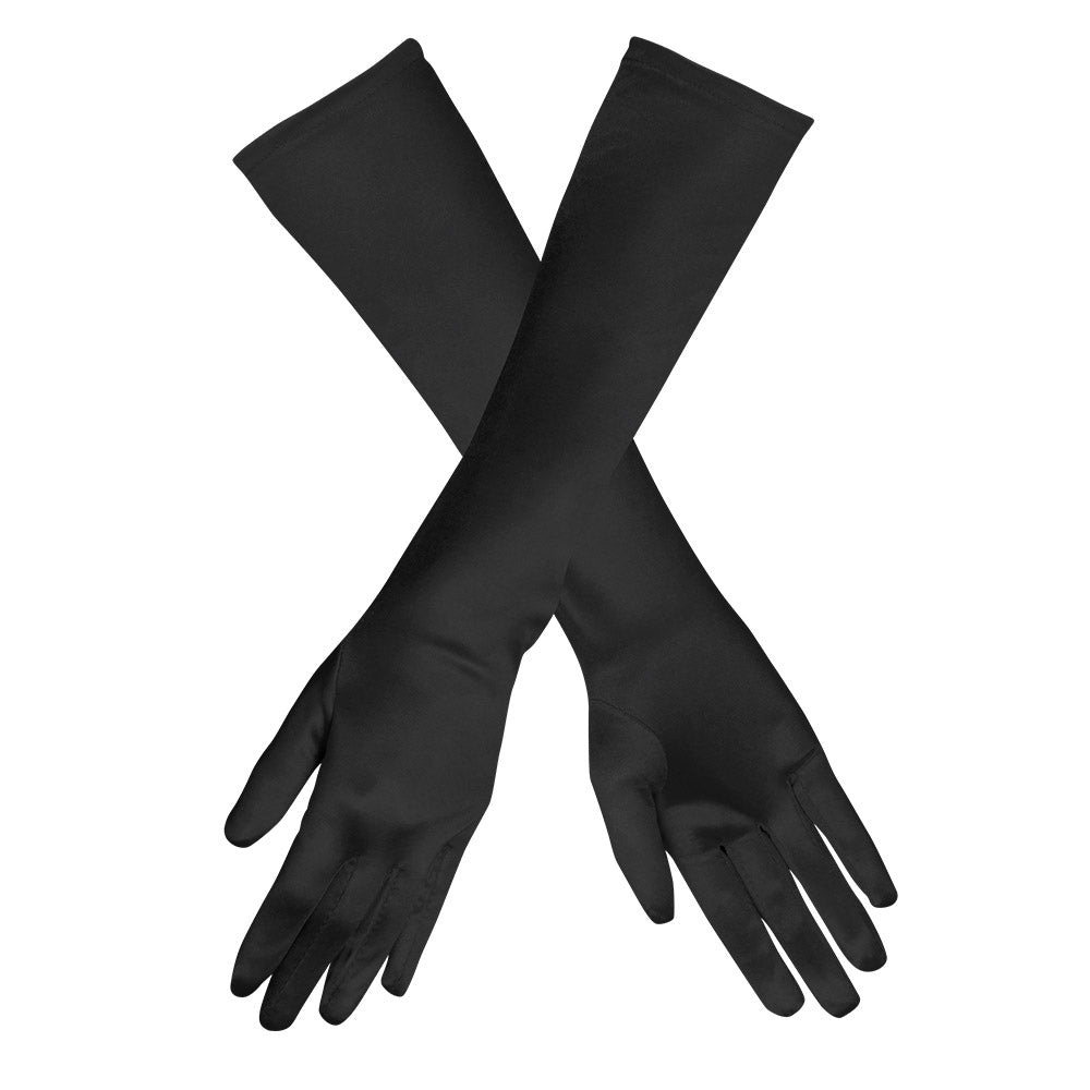 Black Elbow Gloves