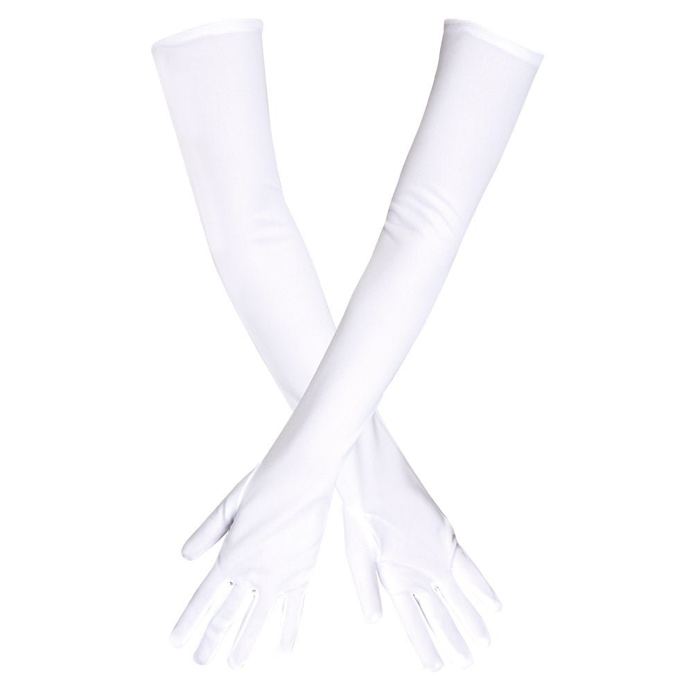 White Opera Gloves