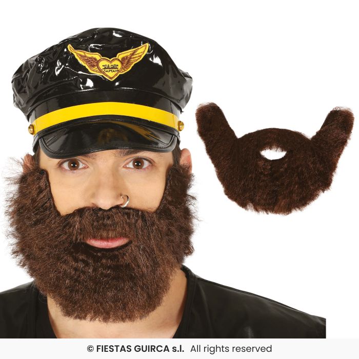 Thick Chestnut Beard