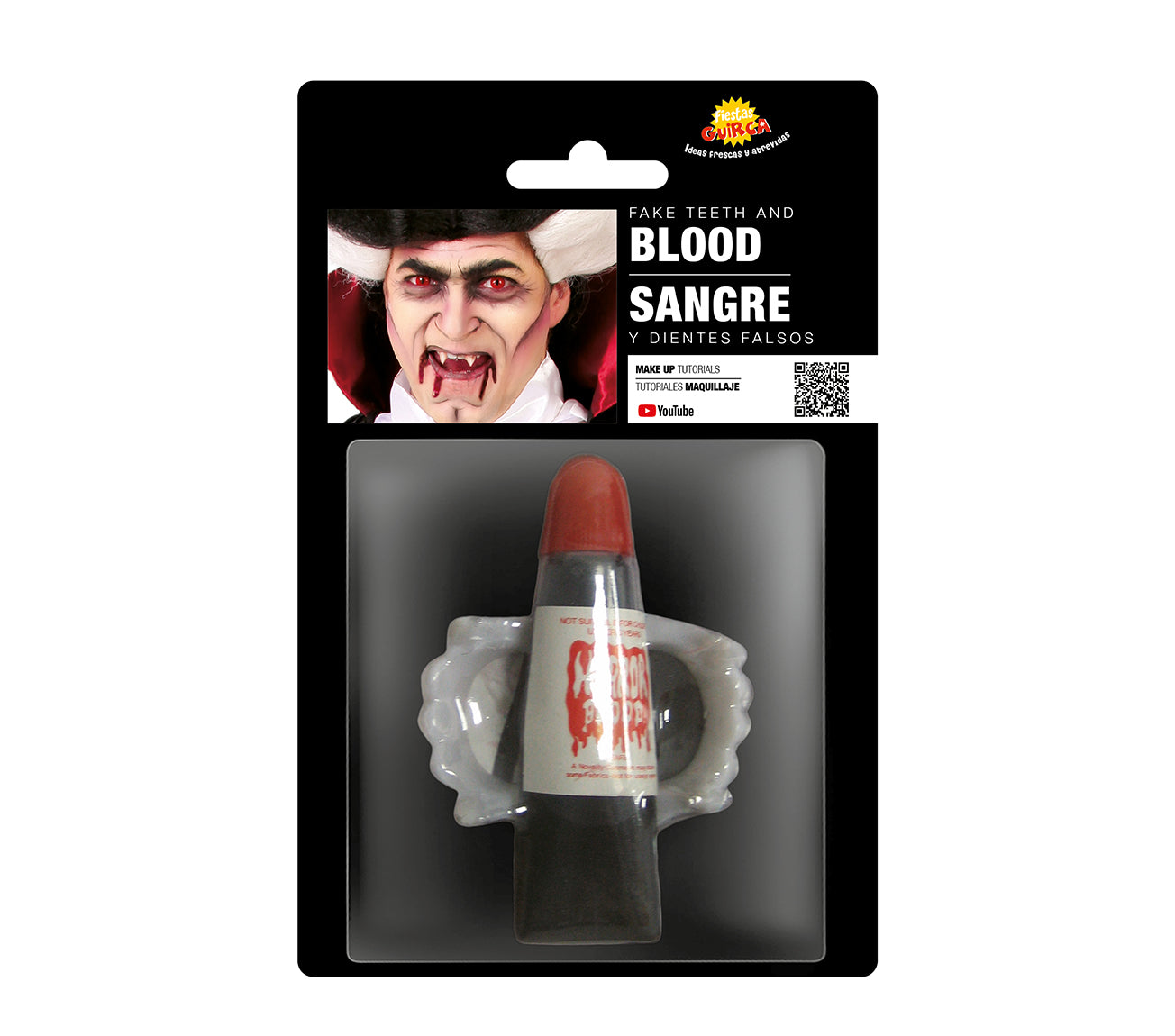 Vampire Teeth With Blood