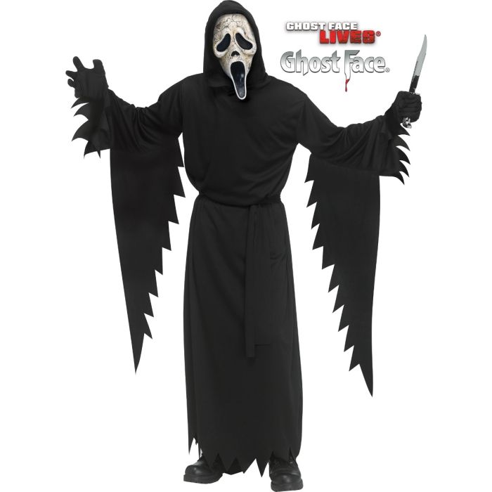 Ghost Face Aged Child Costume