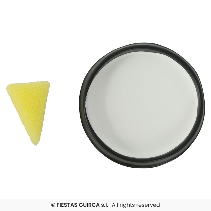 Makeup with sponge 9 gr white