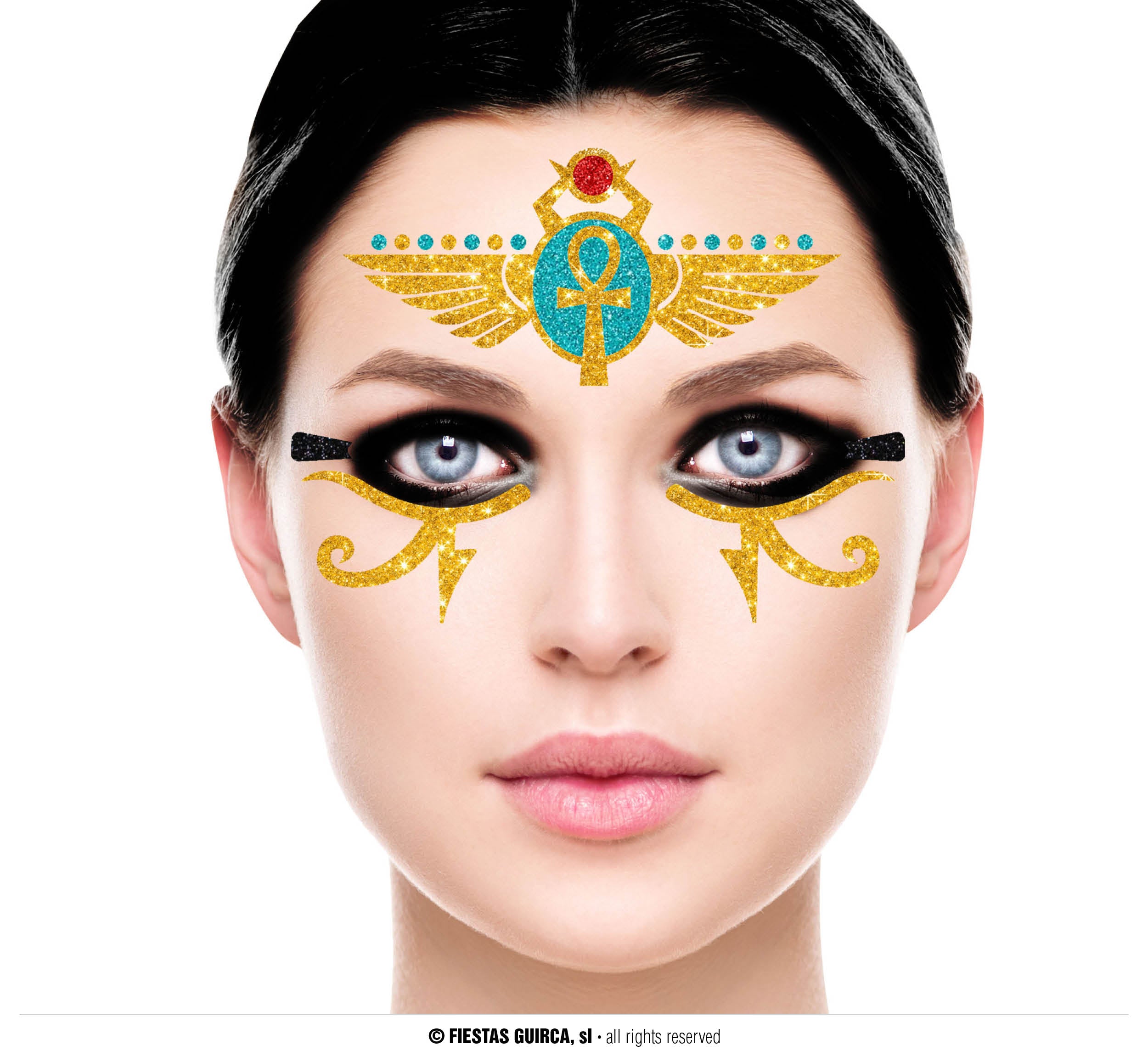 Egyptian Glitter Face Sticker