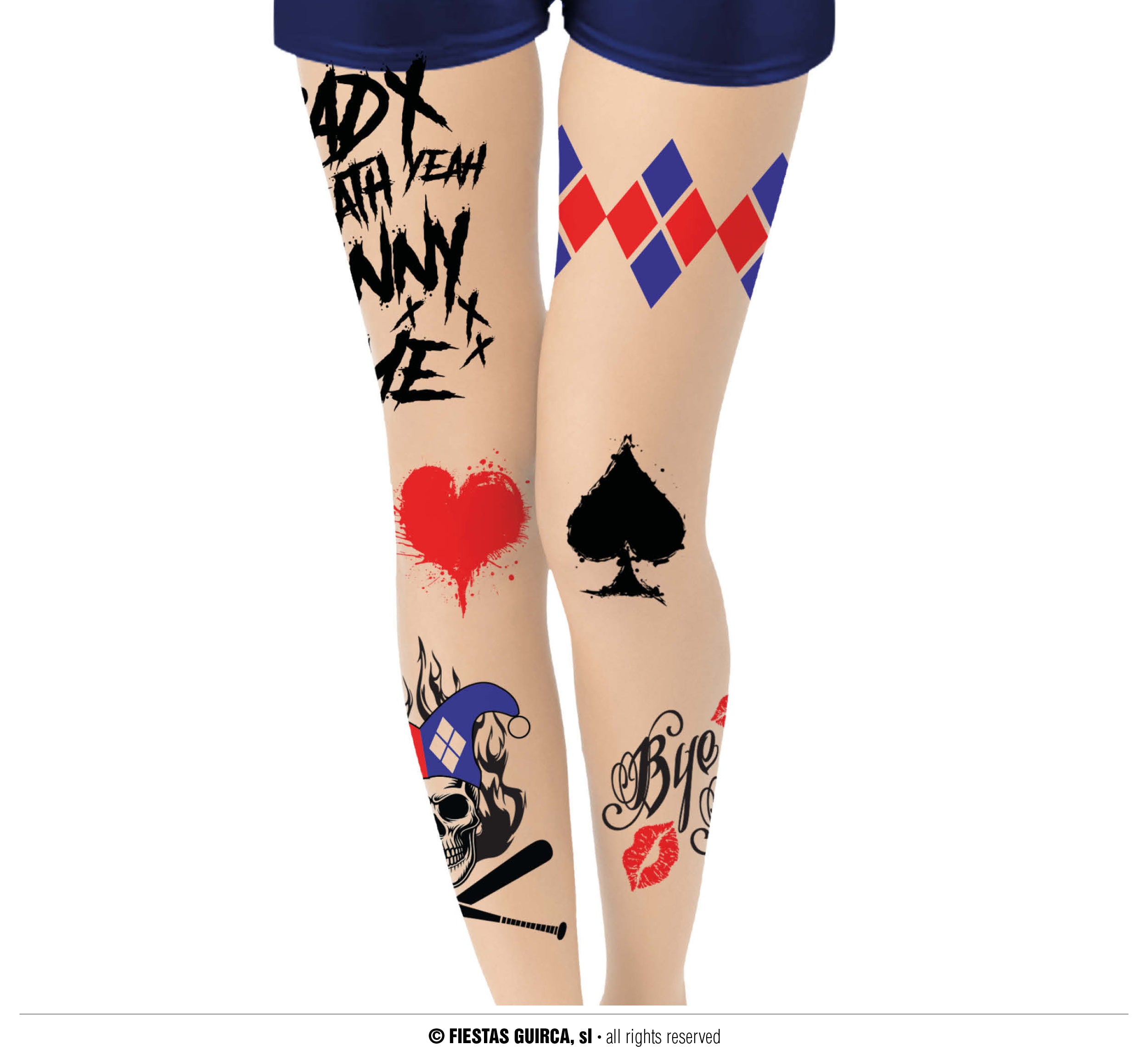 Adult "Dangerous" Tights