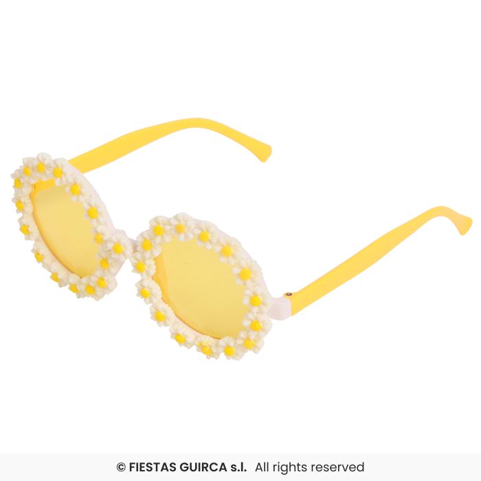 Hippie Glasses W Daisies