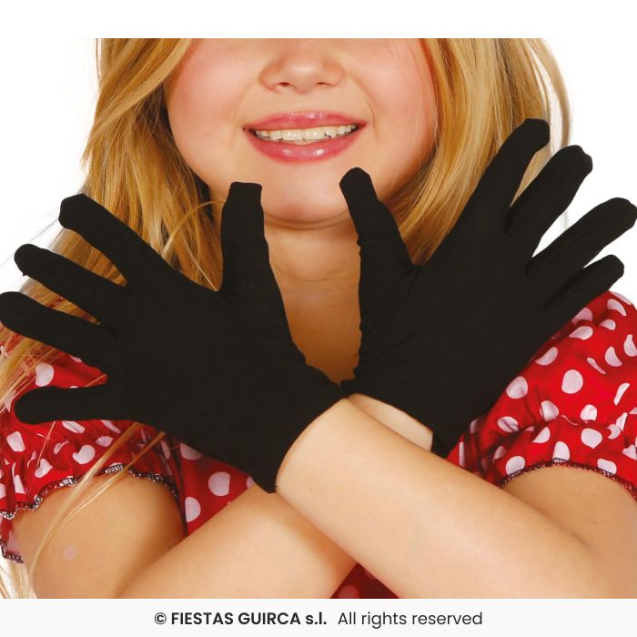 Black Child'S Gloves